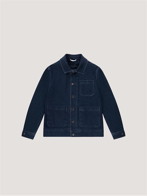 Work jacket indigo  CIRCOLO 1901 | CN5227IND